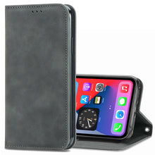 Load image into Gallery viewer, Retro Skin Feel Business Magnetic Horizontal Flip Leather Case with Holder &amp; Card Slots &amp; Wallet &amp; Photo Frame, For iPhone 12 Pro Max, For iPhone 12 / 12 Pro, For iPhone 12 mini