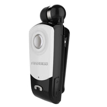 Load image into Gallery viewer, F960 CSR4.1 Retractable Cable Caller Vibration Reminder Anti-theft Bluetooth Headset, Black, White, Silver