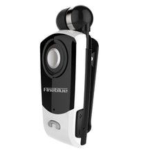 Load image into Gallery viewer, F960 CSR4.1 Retractable Cable Caller Vibration Reminder Anti-theft Bluetooth Headset, Black, White, Silver