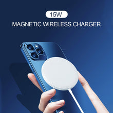 Load image into Gallery viewer, XJ-31 2 in 1 15W Magnetic Wireless Charger + PD 20W USB-C / Type-C Travel Charger Set for iPhone 12 Series, EU Plug, US Plug, UK Plug