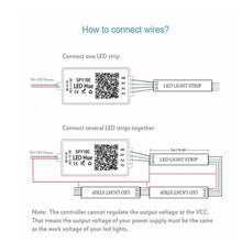 Load image into Gallery viewer, SP110E Bluetooth Pixel light Controller WS2811 WS2812B ws2812 dimmer SK6812 RGB RGBW APA102 WS2801 pixels Led Strip IOS Android