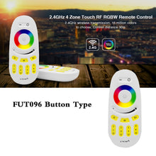 Load image into Gallery viewer, 2.4G Miboxer Button Type RGBW RF 4-Zone Wireless LED Remote Controller for LED RGBW Bulb or Strip, FUT095, FUT096