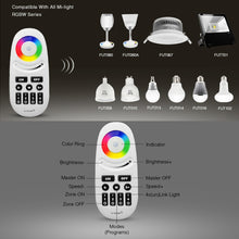 Load image into Gallery viewer, 2.4G Miboxer Button Type RGBW RF 4-Zone Wireless LED Remote Controller for LED RGBW Bulb or Strip, FUT095, FUT096