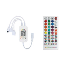 Load image into Gallery viewer, WiFi Smart 4 Pin RGB LED Strip Light Contoller APP Remote Voice Control Works with Alexa Echo, 5-24V, WiFi 40-keys Controller, WiFi 24-keys Controller