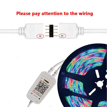 Load image into Gallery viewer, WiFi Smart 4 Pin RGB LED Strip Light Contoller APP Remote Voice Control Works with Alexa Echo, 5-24V, WiFi 40-keys Controller, WiFi 24-keys Controller