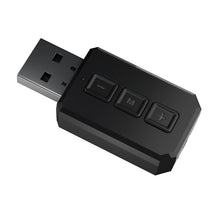Load image into Gallery viewer, RT02 USB Bluetooth Audio Adapter Receives Transmits 2-in-1 Bluetooth 5.0 Hands-free Talk Car Bluetooth Receiver