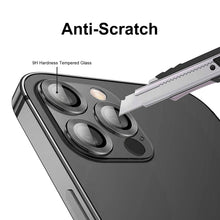 Load image into Gallery viewer, For iPhone 12 Pro ENKAY Hat-Prince Aluminium Alloy + Tempered Glass Camera Lens Cover Full Coverage Protector