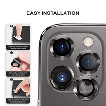 Load image into Gallery viewer, For iPhone 12 Pro ENKAY Hat-Prince Aluminium Alloy + Tempered Glass Camera Lens Cover Full Coverage Protector