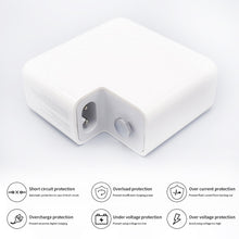 Load image into Gallery viewer, PD-96W 96W PD USB-C / Type-C Laptop Power Adapter for MacBook Pro 16 inch (A2141), EU Plug, US Plug, UK Plug, AU Plug