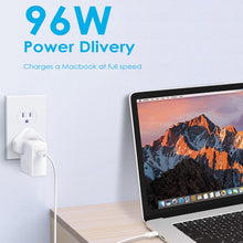 Load image into Gallery viewer, PD-96W 96W PD USB-C / Type-C Laptop Power Adapter for MacBook Pro 16 inch (A2141), EU Plug, US Plug, UK Plug, AU Plug