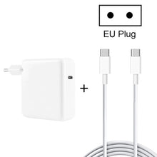 Load image into Gallery viewer, PD-96W 96W PD USB-C / Type-C Laptop Adapter + 2m 5A USB-C / Type-C to USB-C / Type-C Fast Charging Cable for MacBook Pro, EU Plug, US Plug, UK Plug