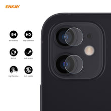 Load image into Gallery viewer, For iPhone 12 / 12 mini ENKAY Hat-Prince 0.2mm 9H 2.15D Round Edge Rear Camera Lens Tempered Glass Film 2 PCS/Set, 1 Set, 2 Set, 5 Set, 10 Set
