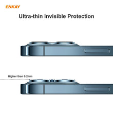 Load image into Gallery viewer, For iPhone 12 / 12 mini ENKAY Hat-Prince 0.2mm 9H 2.15D Round Edge Rear Camera Lens Tempered Glass Film 2 PCS/Set, 1 Set, 2 Set, 5 Set, 10 Set