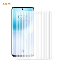 Load image into Gallery viewer, 10 PCS ENKAY Hat-Prince 3D Full Screen PET Curved Hot Bending HD Screen Protector Soft Film, Support Fingerprint Unlock