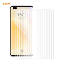 Load image into Gallery viewer, 10 PCS ENKAY Hat-Prince 3D Full Screen PET Curved Hot Bending HD Screen Protector Soft Film, Support Fingerprint Unlock