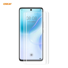 Load image into Gallery viewer, 2 PCS ENKAY Hat-Prince 3D Full Screen PET Curved Hot Bending HD Screen Protector Soft Film Support Fingerprint Unlock