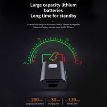 Load image into Gallery viewer, SR11 Lavalier Bluetooth 5.0 Audio Receiver Bluetooth Adapter Support TF Card