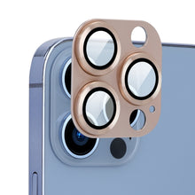 Load image into Gallery viewer, ENKAY Aluminium Alloy + Tempered Glass Camera Lens Cover for iPhone 13 Pro / 13 Pro Max