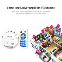 Load image into Gallery viewer, SP608E Dual Signal Output Mobile APP Control Bluetooth LED Controller Kit for WS2812B WS2811 1903 1804 Pixel LED Strip, DC5V~24V