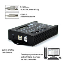 Load image into Gallery viewer, TC421 20A WiFi Programmable 5CH RGB LED Time Controller for Aquarium, Fish Tank, Plant Growth, DC 12-24V