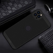 Load image into Gallery viewer, MOFi Honeycomb Texture Breathable PC Shockproof Protective Back Cover Case, For iPhone 12 Pro Max