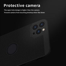 Load image into Gallery viewer, MOFi Honeycomb Texture Breathable PC Shockproof Protective Back Cover Case, For iPhone 12 Pro Max