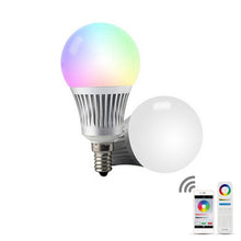 Load image into Gallery viewer, FUT013 5W E14 RGB + CCT LED Bulb AC100~240v 2.4g WiFi Remote Control Dimmable Led Lights