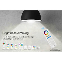 Load image into Gallery viewer, FUT012 E27 9W RGB + CCT LED Bulb Light 100V-240V Full Color Remote Control Smart Bulb WiFi 2.4G Wireless