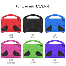 Load image into Gallery viewer, EVA Flat Anti Falling Protective Case Shell with Holder, For iPad Mini5/4/3/2/1