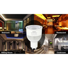 Load image into Gallery viewer, FUT107 GU10 6W Double White CCT LED Bulb Spotlight For Bedroom And Living Room