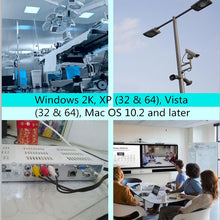 Load image into Gallery viewer, USB to RCA Cable 60+ Supports Vista 64 / Win 7 / Win 8 / Win 10 / Mac OS