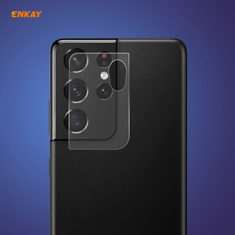 ENKAY Hat-Prince 0.2mm 9H 2.15D Round Edge Rear Camera Lens Tempered Glass Film Protector