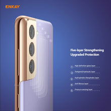 Load image into Gallery viewer, 10 PCS ENKAY Hat-Prince 0.2mm 9H 2.15D Round Edge Rear Camera Lens Tempered Glass Film Protector