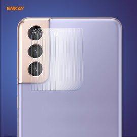 10 PCS ENKAY Hat-Prince 0.2mm 9H 2.15D Round Edge Rear Camera Lens Tempered Glass Film Protector