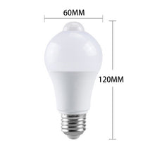 Load image into Gallery viewer, LED Light Waterproof Motion Sensor Infrared Sensor E27 LED Sensor Bulb White Light