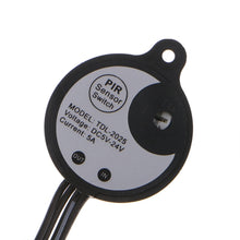 Load image into Gallery viewer, DC 5-24V/5A With Plug for LED Light Bar Human Body Infrared PIR Motion Sensor Switch