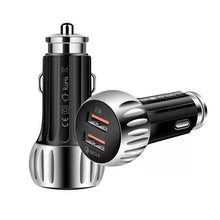 Load image into Gallery viewer, YSY-310QC18W QC3.0 Dual Port USB Car Chargrt for Apple / Huawei / Samsung / Xiaomi, YSY-310QC18W, Car Charger