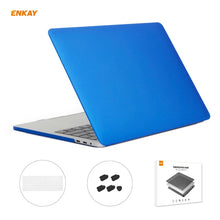 Load image into Gallery viewer, ENKAY 3 in 1 Matte Laptop Protective Case + US Version TPU Keyboard Film + Anti-dust Plugs Set for MacBook Pro 13.3 inch A1706 / A1989 / A2159 (with Touch Bar), For MacBook Pro 13.3 inch A1706 (with Touch Bar)
