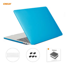 Load image into Gallery viewer, ENKAY 3 in 1 Matte Laptop Protective Case + US Version TPU Keyboard Film + Anti-dust Plugs Set for MacBook Pro 13.3 inch A1706 / A1989 / A2159 (with Touch Bar), For MacBook Pro 13.3 inch A1706 (with Touch Bar)