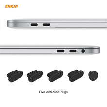 Load image into Gallery viewer, ENKAY 3 in 1  Crystal Laptop Protective Case + EU Version TPU Keyboard Film + Anti-dust Plugs Set for MacBook Pro 15.4 inch A1707 &amp; A1990 (with Touch Bar), For MacBook Pro 15.4 inch A1707 (with Touch Bar)