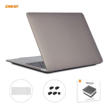 Load image into Gallery viewer, ENKAY 3 in 1 Matte Laptop Protective Case + EU Version TPU Keyboard Film + Anti-dust Plugs Set for MacBook Air 13.3 inch A2179 &amp; A2337 (2020), For MacBook Air 13.3 inch A2179 (2020)