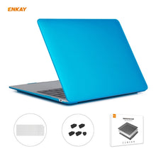 Load image into Gallery viewer, ENKAY 3 in 1 Matte Laptop Protective Case + EU Version TPU Keyboard Film + Anti-dust Plugs Set for MacBook Air 13.3 inch A2179 &amp; A2337 (2020), For MacBook Air 13.3 inch A2179 (2020)