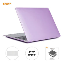 Load image into Gallery viewer, ENKAY 3 in 1 Matte Laptop Protective Case + EU Version TPU Keyboard Film + Anti-dust Plugs Set for MacBook Air 13.3 inch A2179 &amp; A2337 (2020), For MacBook Air 13.3 inch A2179 (2020)