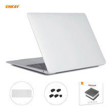 Load image into Gallery viewer, ENKAY 3 in 1 Matte Laptop Protective Case + EU Version TPU Keyboard Film + Anti-dust Plugs Set for MacBook Air 13.3 inch A2179 &amp; A2337 (2020), For MacBook Air 13.3 inch A2179 (2020)