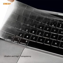 Load image into Gallery viewer, ENKAY 3 in 1 Matte Laptop Protective Case + EU Version TPU Keyboard Film + Anti-dust Plugs Set for MacBook Air 13.3 inch A2179 &amp; A2337 (2020), For MacBook Air 13.3 inch A2179 (2020)