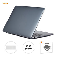 Load image into Gallery viewer, ENKAY 3 in 1 Crystal Laptop Protective Case + US Version TPU Keyboard Film + Anti-dust Plugs Set for MacBook Air 13.3 inch A2179 &amp; A2337 (2020), For MacBook Air 13.3 inch A2179 (2020)