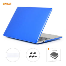 Load image into Gallery viewer, ENKAY 3 in 1 Crystal Laptop Protective Case + US Version TPU Keyboard Film + Anti-dust Plugs Set for MacBook Pro 13.3 inch A2251 &amp; A2289 &amp; A2338 (with Touch Bar), For MacBook Pro 13.3 inch A2251 (with Touch Bar)