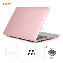Load image into Gallery viewer, ENKAY 3 in 1 Crystal Laptop Protective Case + EU Version TPU Keyboard Film + Anti-dust Plugs Set for MacBook Pro 13.3 inch A2251 &amp; A2289 &amp; A2338 (with Touch Bar), For MacBook Pro 13.3 inch A2251 (with Touch Bar)