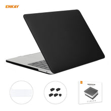 Load image into Gallery viewer, ENKAY 3 in 1 Matte Laptop Protective Case + EU Version TPU Keyboard Film + Anti-dust Plugs Set for MacBook Pro 13.3 inch A2251 &amp; A2289 &amp; A2338 (with Touch Bar), For MacBook Pro 13.3 inch A2251 (with Touch Bar)