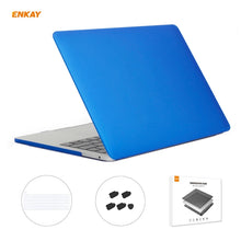 Load image into Gallery viewer, ENKAY 3 in 1 Matte Laptop Protective Case + EU Version TPU Keyboard Film + Anti-dust Plugs Set for MacBook Pro 13.3 inch A2251 &amp; A2289 &amp; A2338 (with Touch Bar), For MacBook Pro 13.3 inch A2251 (with Touch Bar)